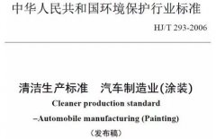 扒一扒全國汽車制造業VOCs排放標準